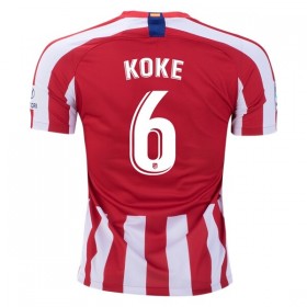 Atlético Madrid Dres KOKE 6 Domaći 2019/20 Kratkih Rukava